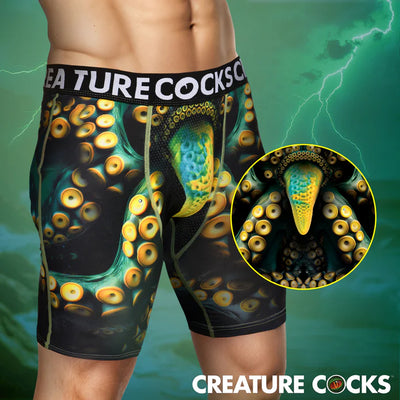 Monstropus Tentacle Printed Boxers by Creature Cocks