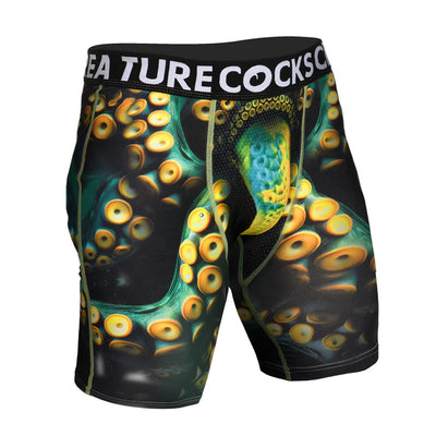 Monstropus Tentacle Printed Boxers by Creature Cocks