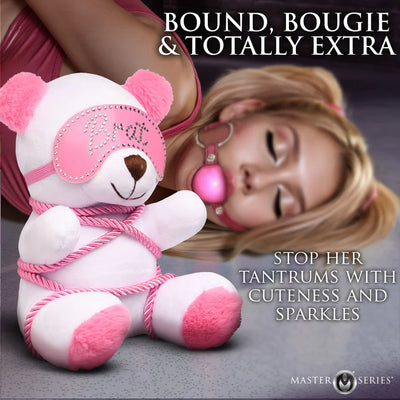 Brat Bondage Bear Plush Teddy Bear