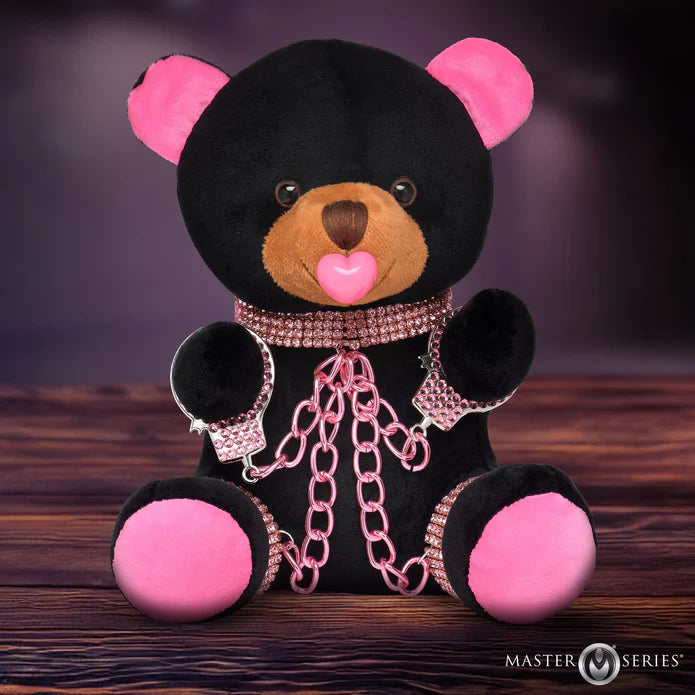 Bling Bondage Bear Plush Teddy Bear