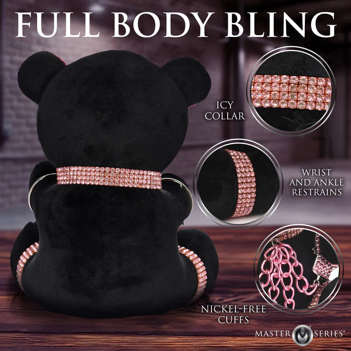 Bling Bondage Bear Plush Teddy Bear