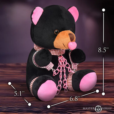 Bling Bondage Bear Plush Teddy Bear