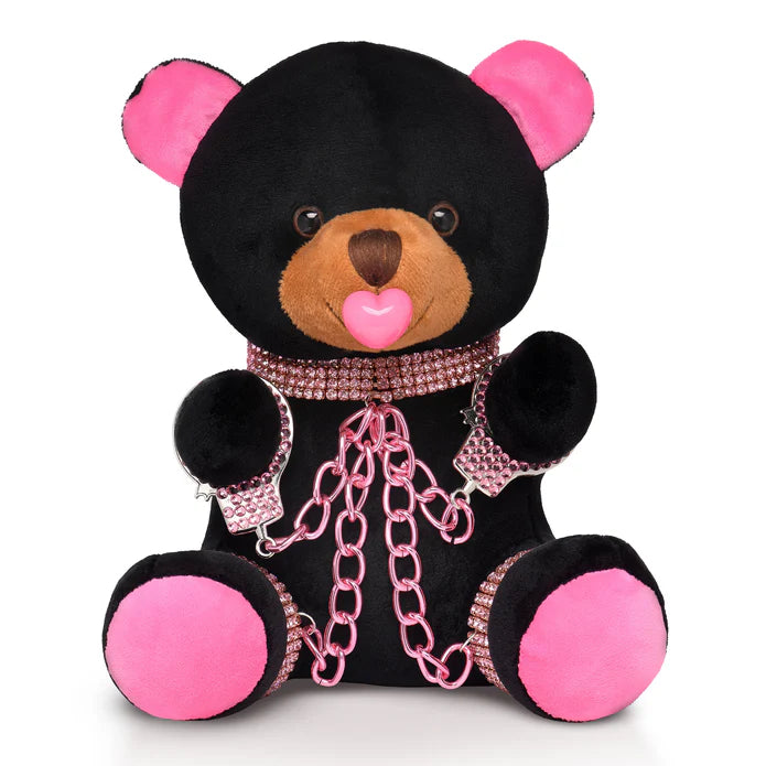 Bling Bondage Bear Plush Teddy Bear
