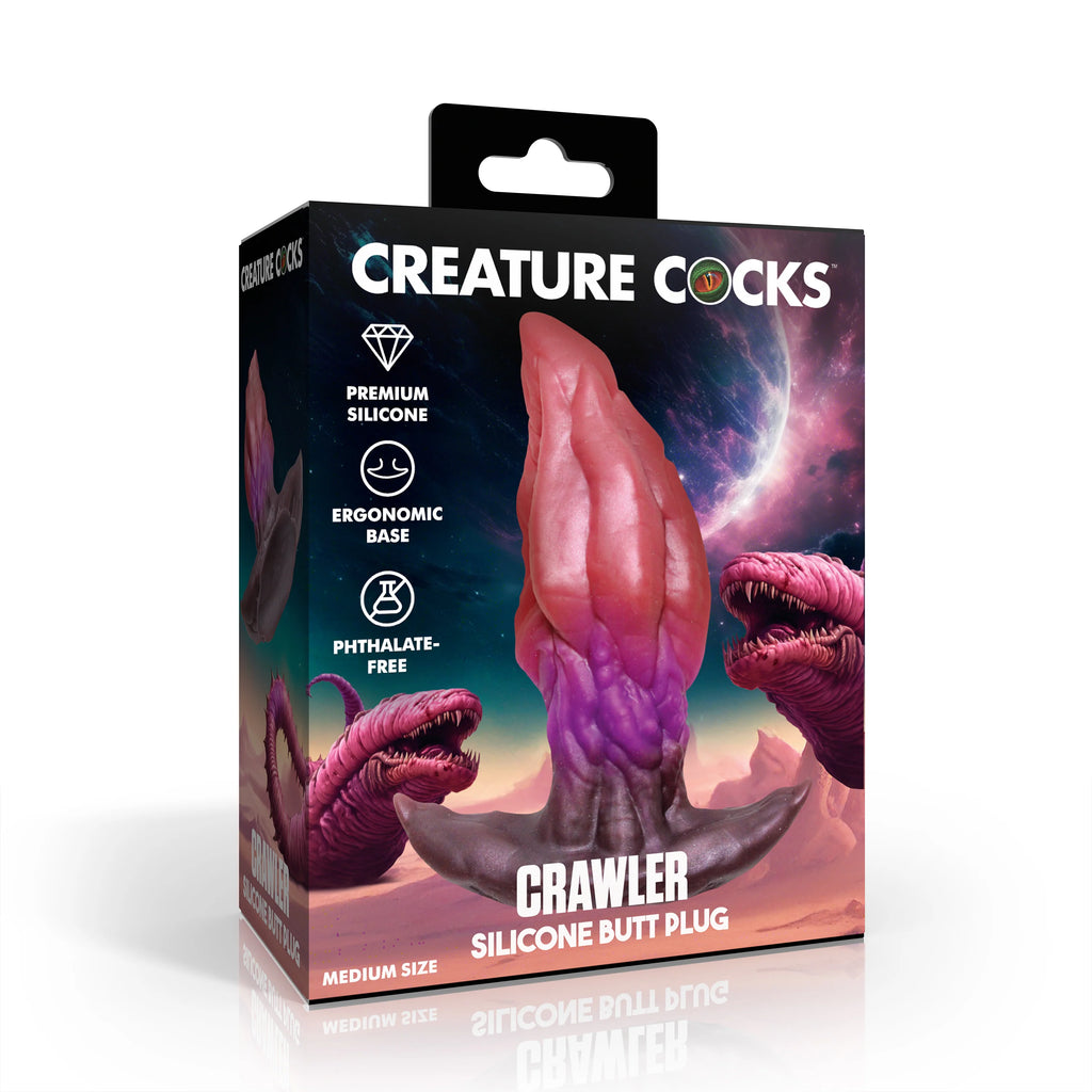Crawler Alien Silicone Butt Plug by Creature Cocks