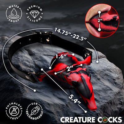 Demon's Tongue Wearable Vibrating Oral Enhancer by Creature Cocks