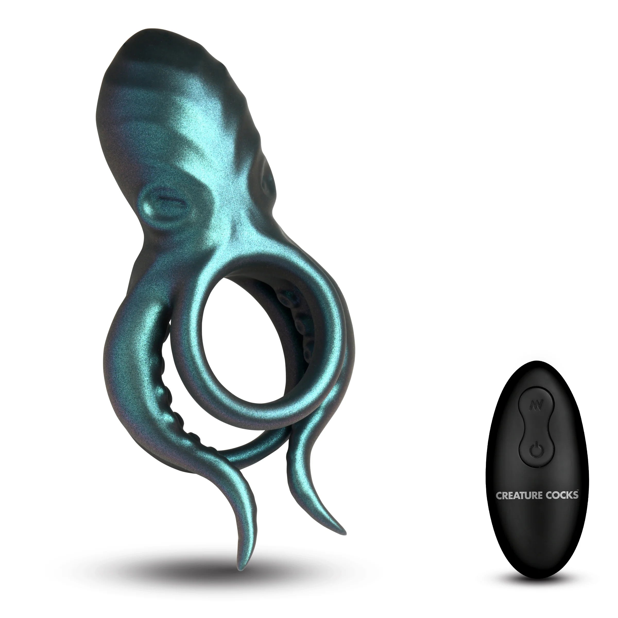 Octo Grip Vibrating Silicone Cock Ring by Creature Cocks