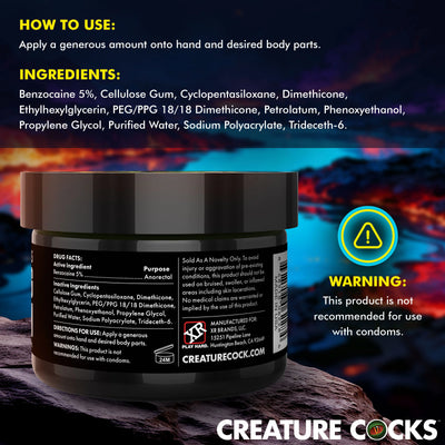 Creature Cocks Fisting Cream, 8oz