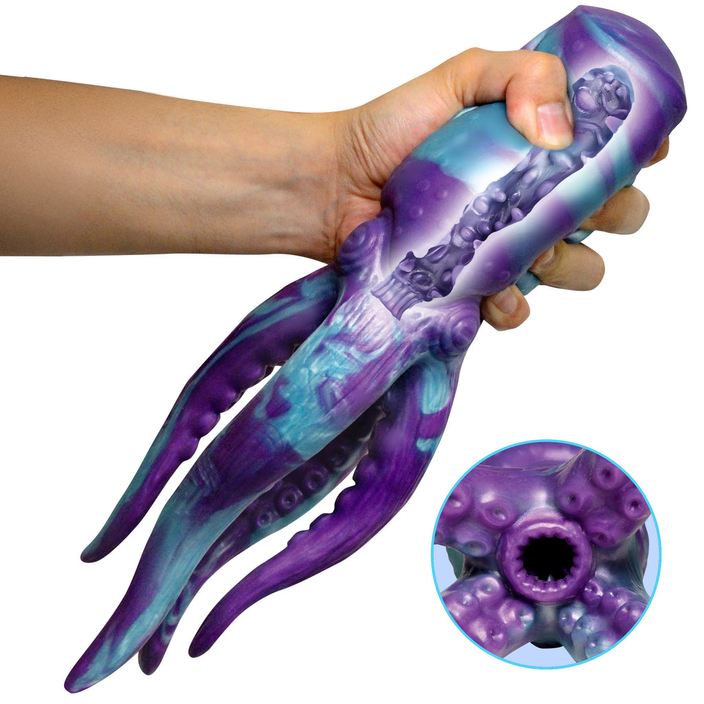 Tenta Stroke Silicone Stroker Masturbator by Creature Cocks