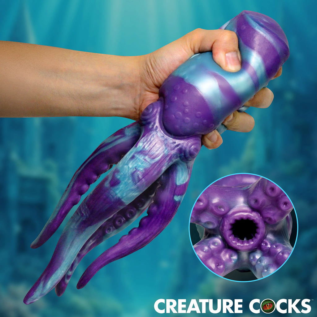 Tenta Stroke Silicone Stroker Masturbator by Creature Cocks