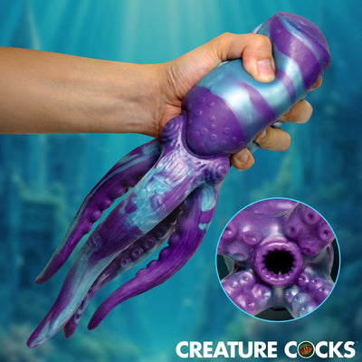 Tenta Stroke Silicone Stroker Masturbator by Creature Cocks