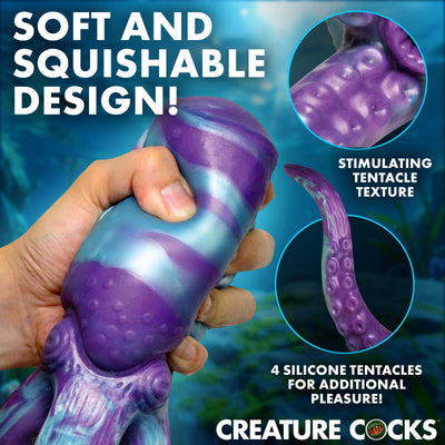 Tenta Stroke Silicone Stroker Masturbator by Creature Cocks