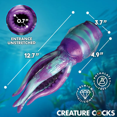 Tenta Stroke Silicone Stroker Masturbator by Creature Cocks