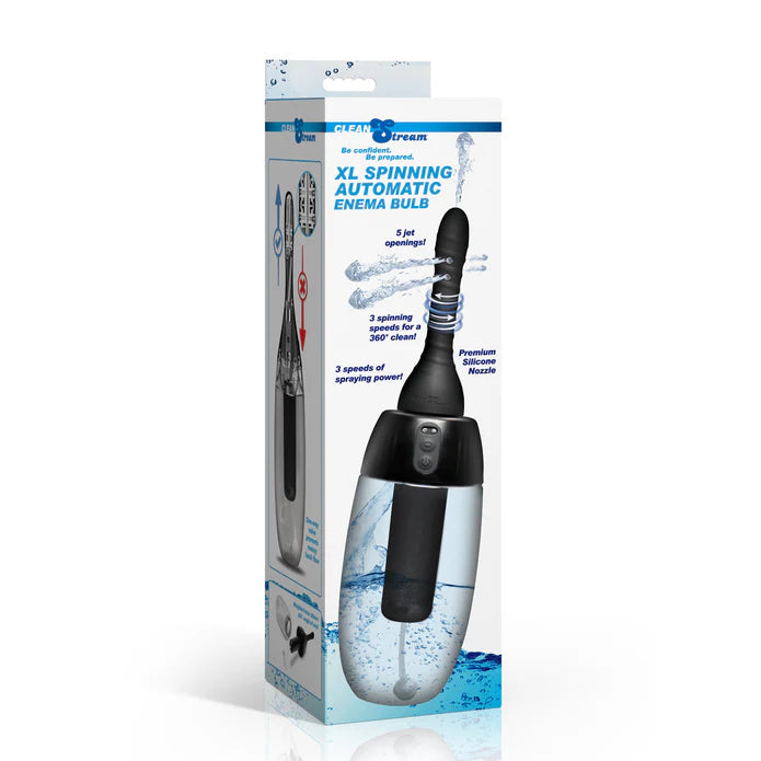 CleanStream XL Spinning Automatic Enema Bulb