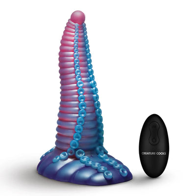 Mega-Tenta Vibrating Silicone Dildo by Creature Cocks