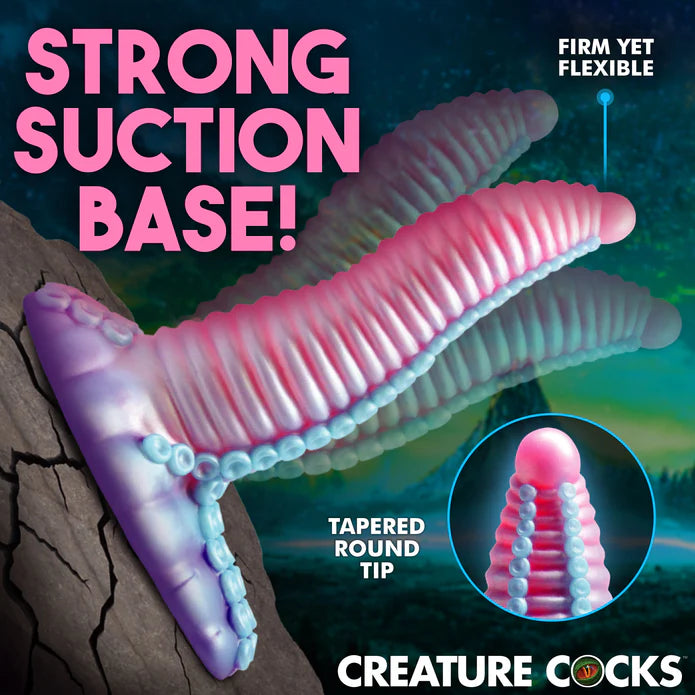 Mega-Tenta Vibrating Silicone Dildo by Creature Cocks