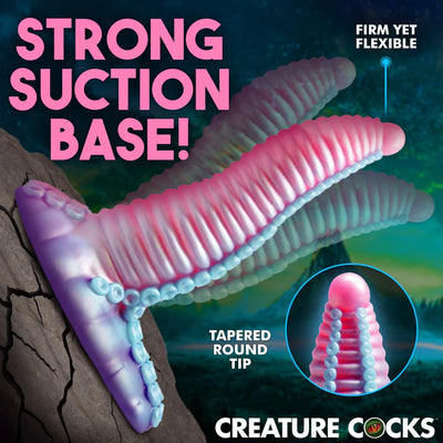 Mega-Tenta Vibrating Silicone Dildo by Creature Cocks