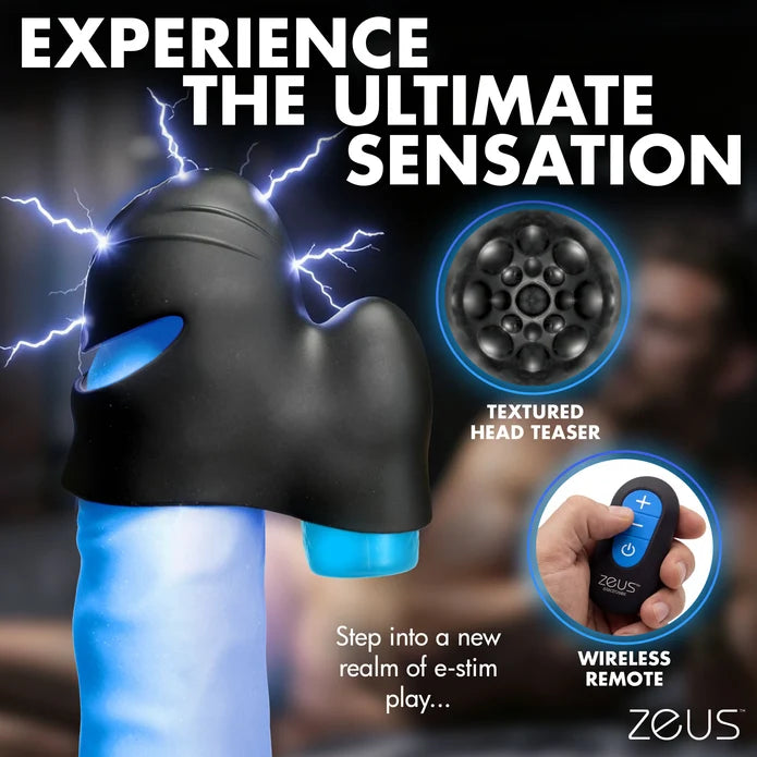 Zeus E-Stim Anal Plug & Head Teaser Set