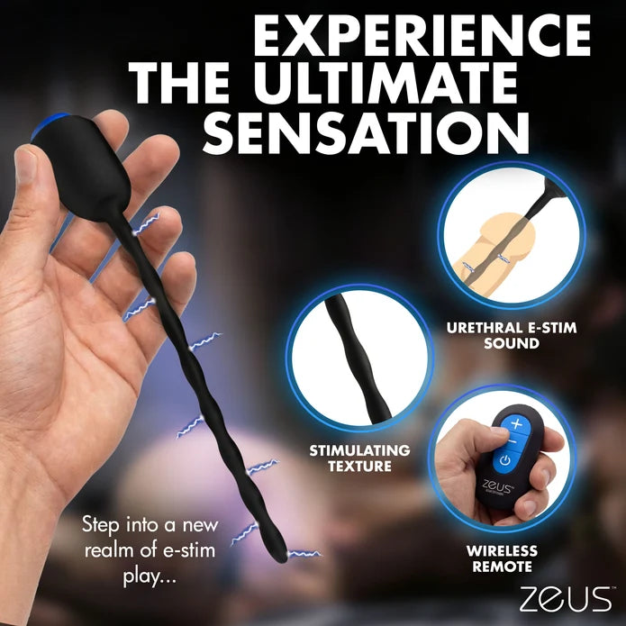 Zeus E-Stim Anal Plug & Urethral Sound Kit