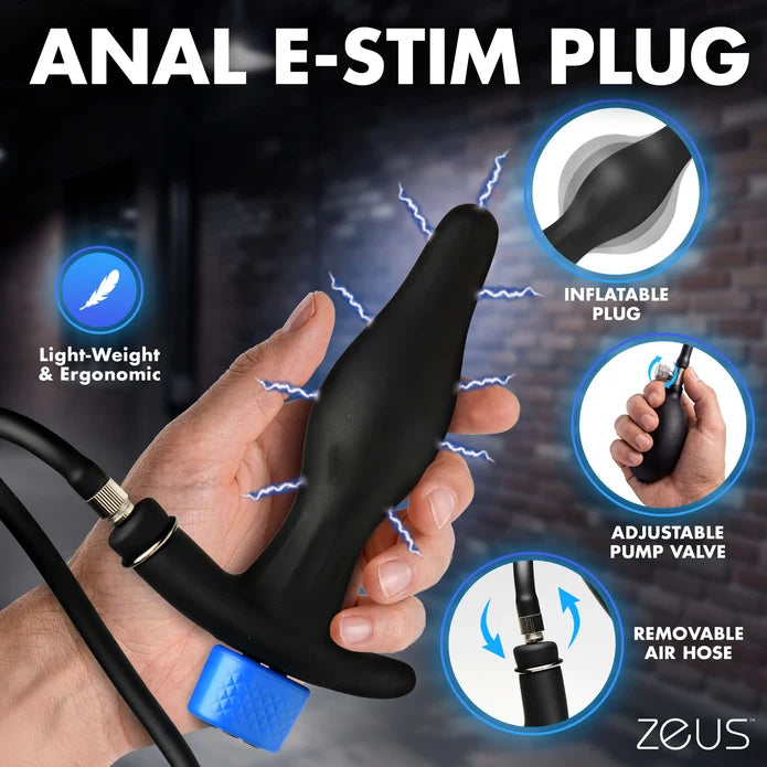 Zeus E-Stim Anal Plug & Urethral Sound Kit