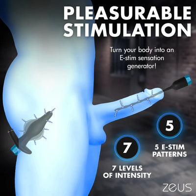 Zeus E-Stim Anal Plug & Urethral Sound Kit