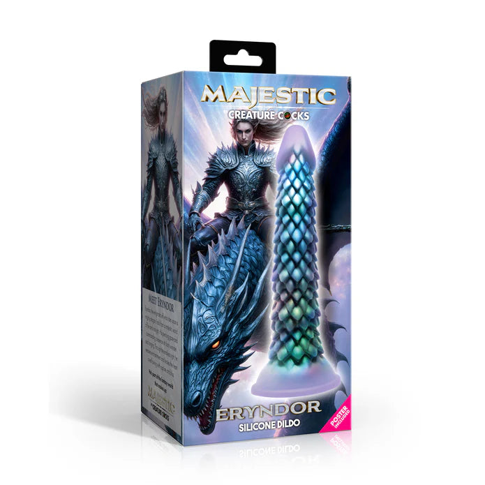 Eryndor Dragon Scale Silicone Dildo by Creature Cocks