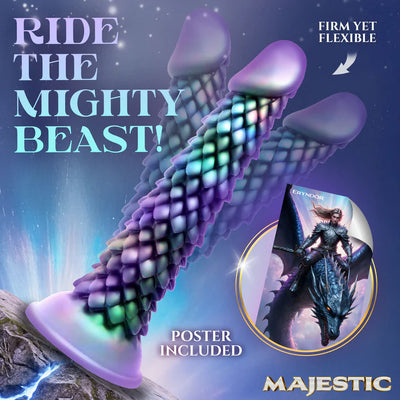 Eryndor Dragon Scale Silicone Dildo by Creature Cocks
