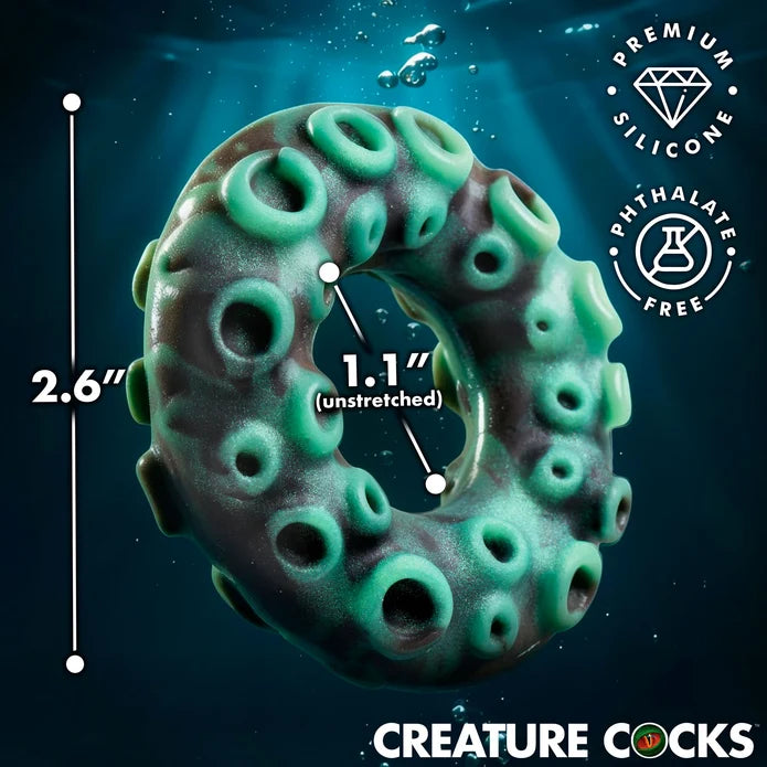 Octo-Grip Silicone Cock Ring by Creature Cocks