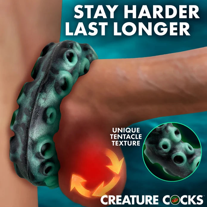 Octo-Grip Silicone Cock Ring by Creature Cocks