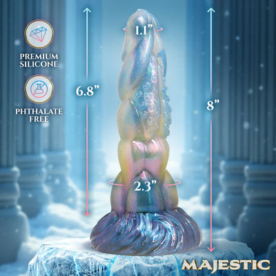 Crysta the Ice Queen Iridescent Silicone Dildo by Creature Cocks