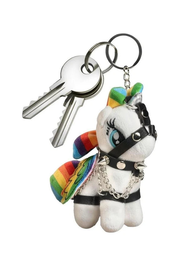 Prism Pearl Bondage Pony Keychain