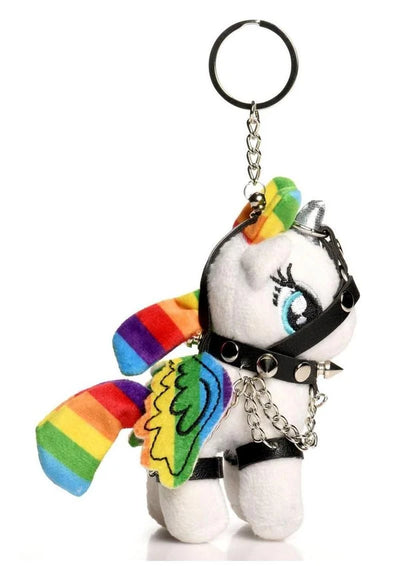 Unicorn bondage harness keychain