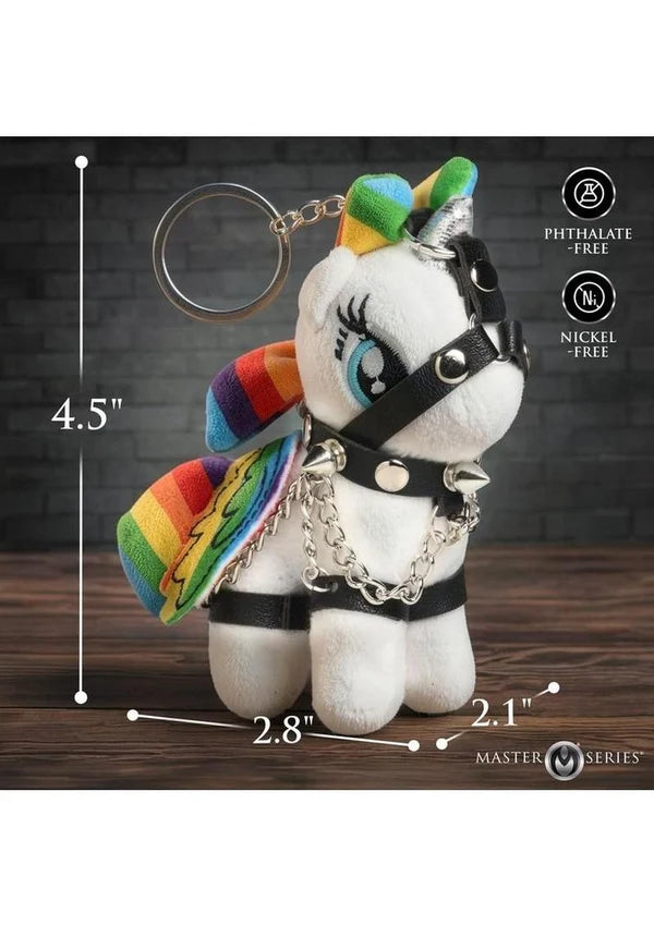 Prism Pearl Bondage Pony Keychain