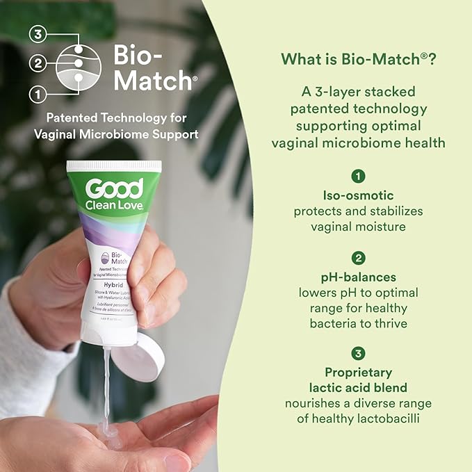 Good Clean Love Hybrid Silicone andWater Based Personal Lubricant 1.69oz