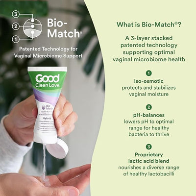 Good Clean Love Hybrid Silicone andWater Based Personal Lubricant 1.69oz