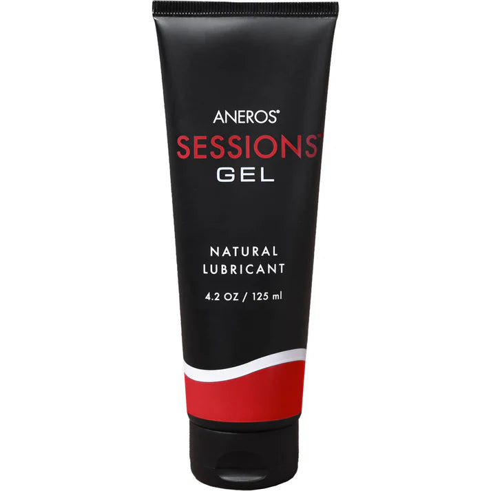 Aneros Sessions Water-Based Gel Natural Personal Lubricant 4.2oz