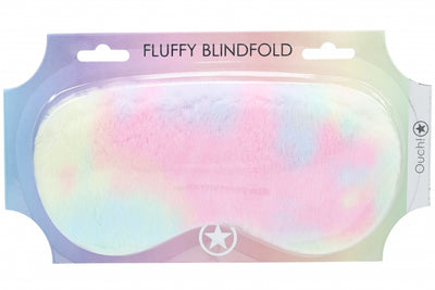 Ouch! Fluffy Bondage Mask in Aurora Borealis