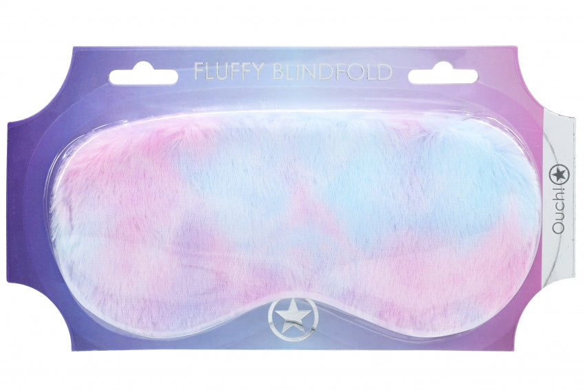 Ouch! Fluffy Bondage Mask in Sherbet Punch