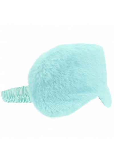 Ouch Fluffy Bondage Mask in Powder Blue
