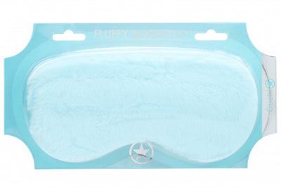 Ouch! Fluffy Bondage Mask in Powder Blue