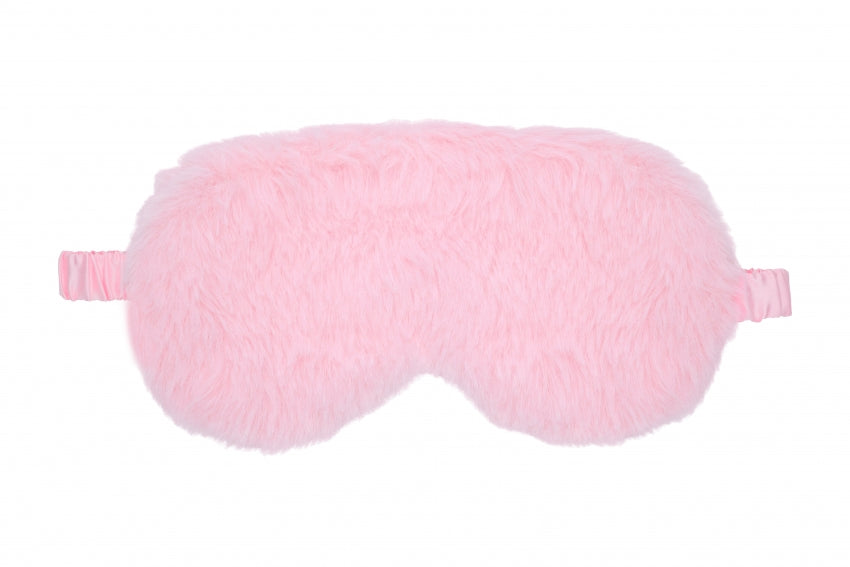 Ouch! Fluffy Bondage Mask in Cotton Candy Pink
