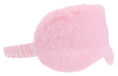 Ouch! Fluffy Bondage Mask in Cotton Candy Pink