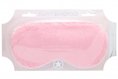 Ouch! Fluffy Bondage Mask in Cotton Candy Pink