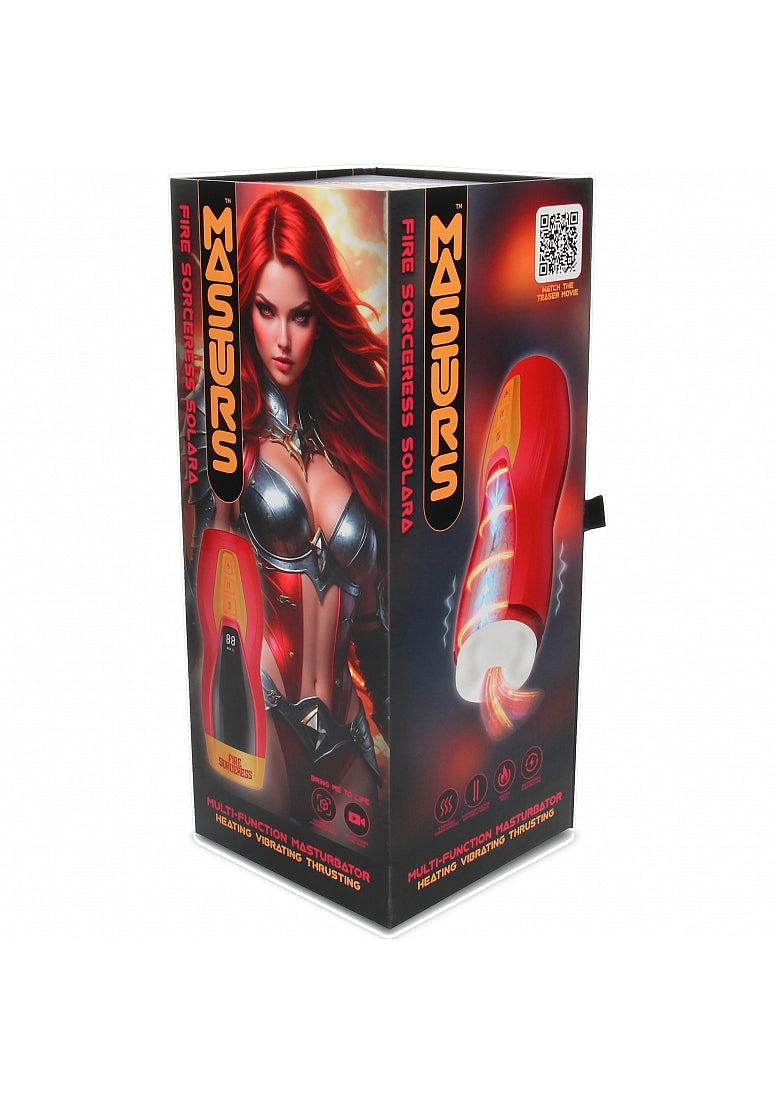 Masturs Solara the Fire Sorceress Multi-Function Masturbator