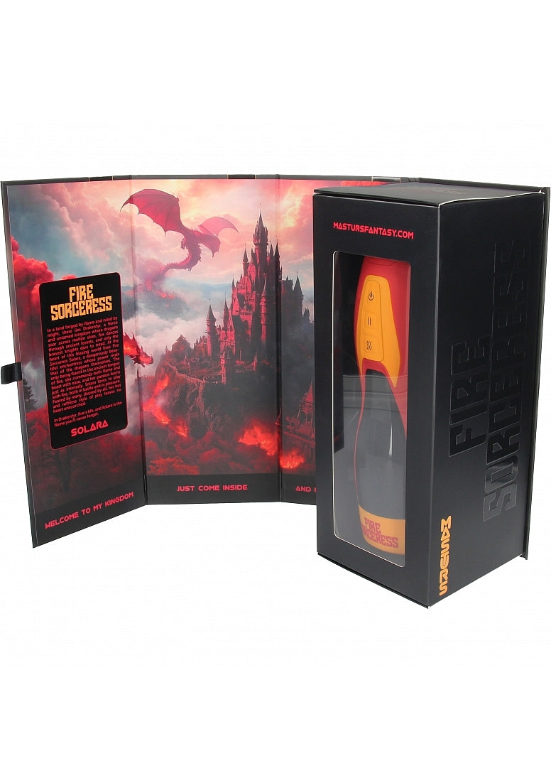 Masturs Solara the Fire Sorceress Multi-Function Masturbator