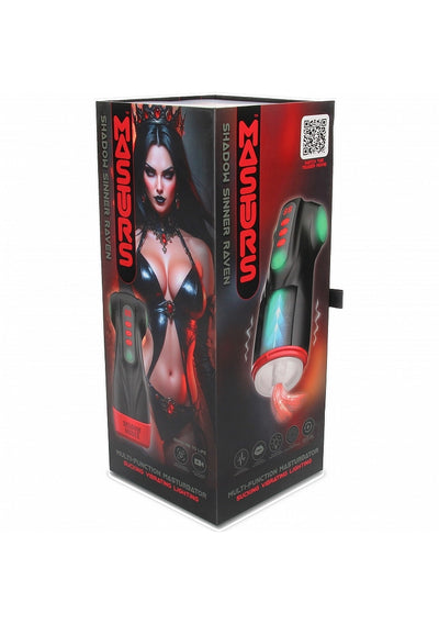 Masturs Raven the Shadow Sinner Multi-Function Masturbator