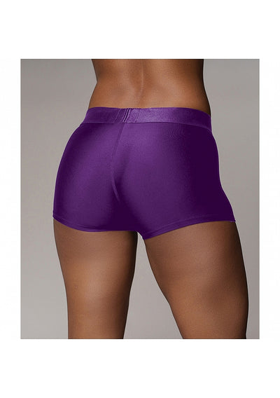 Ouch! Vibrating Strap-On Boxers in Purple