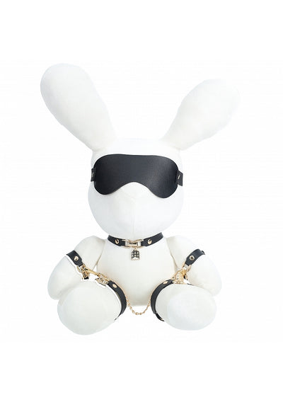 Velvet Bondage Rabbit, White