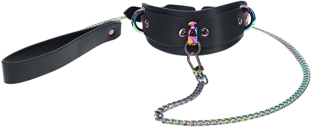 Ouch! Venice Collection - Collar with Leash