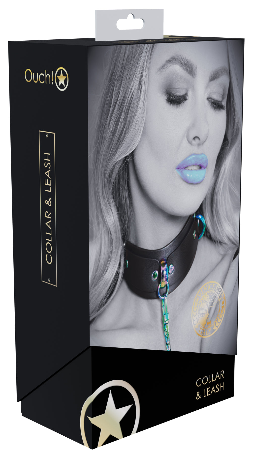 Ouch! Venice Collection - Collar with Leash