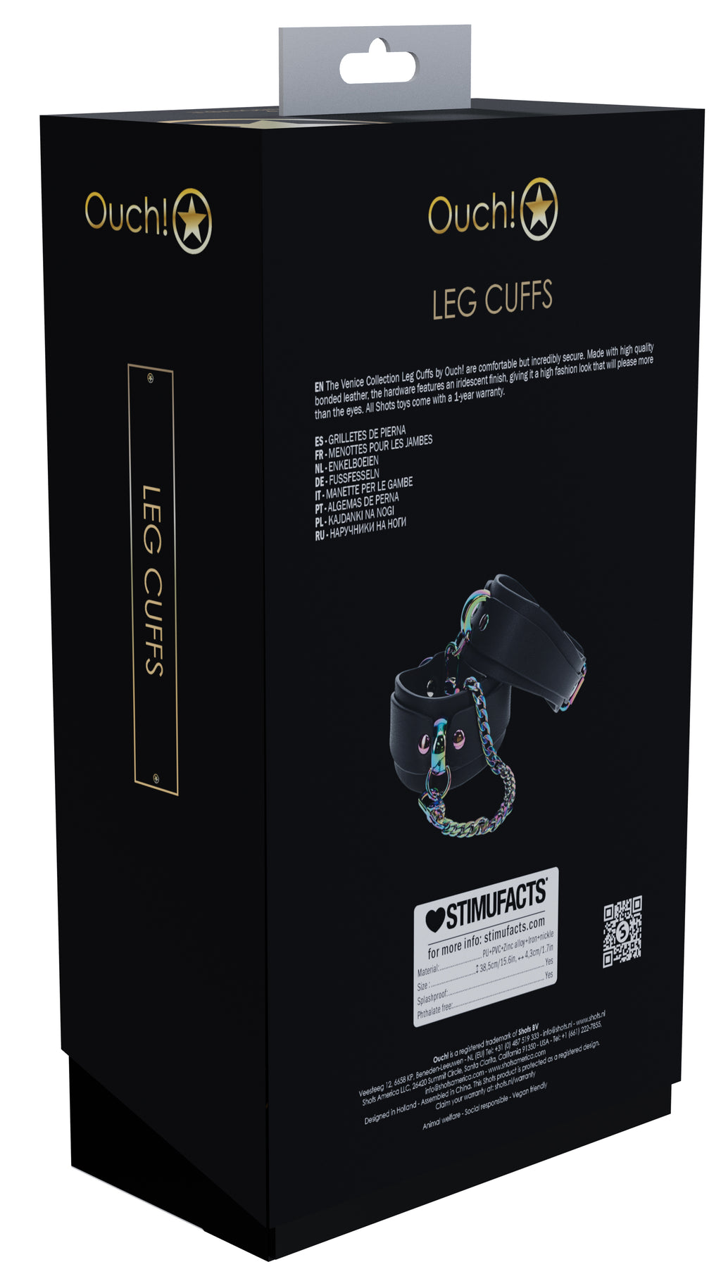 Ouch! Venice Collection - Leg Cuffs